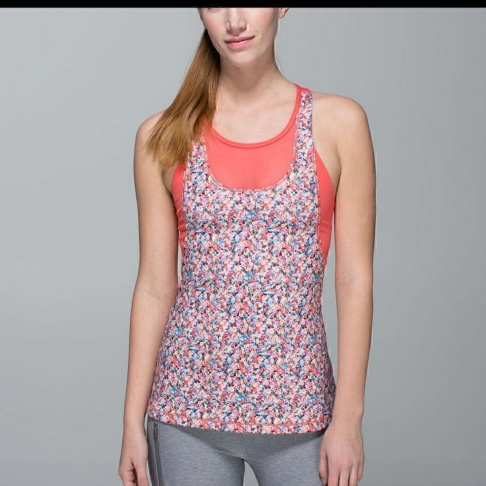 Lululemon racerback with meshing Tank - Picture 8 of 8